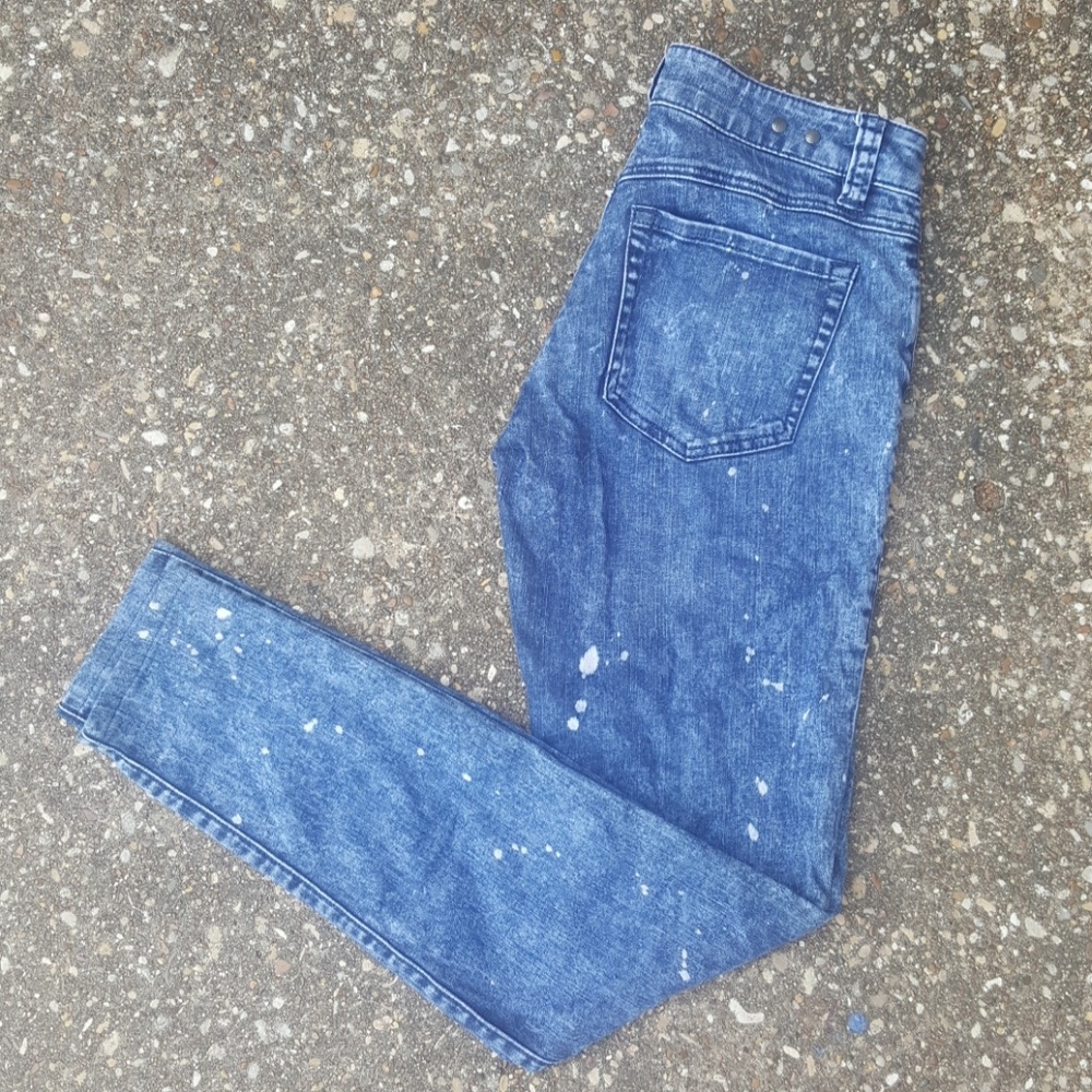 Cabi Constellation Bleach Wash Skinny Jeans 2